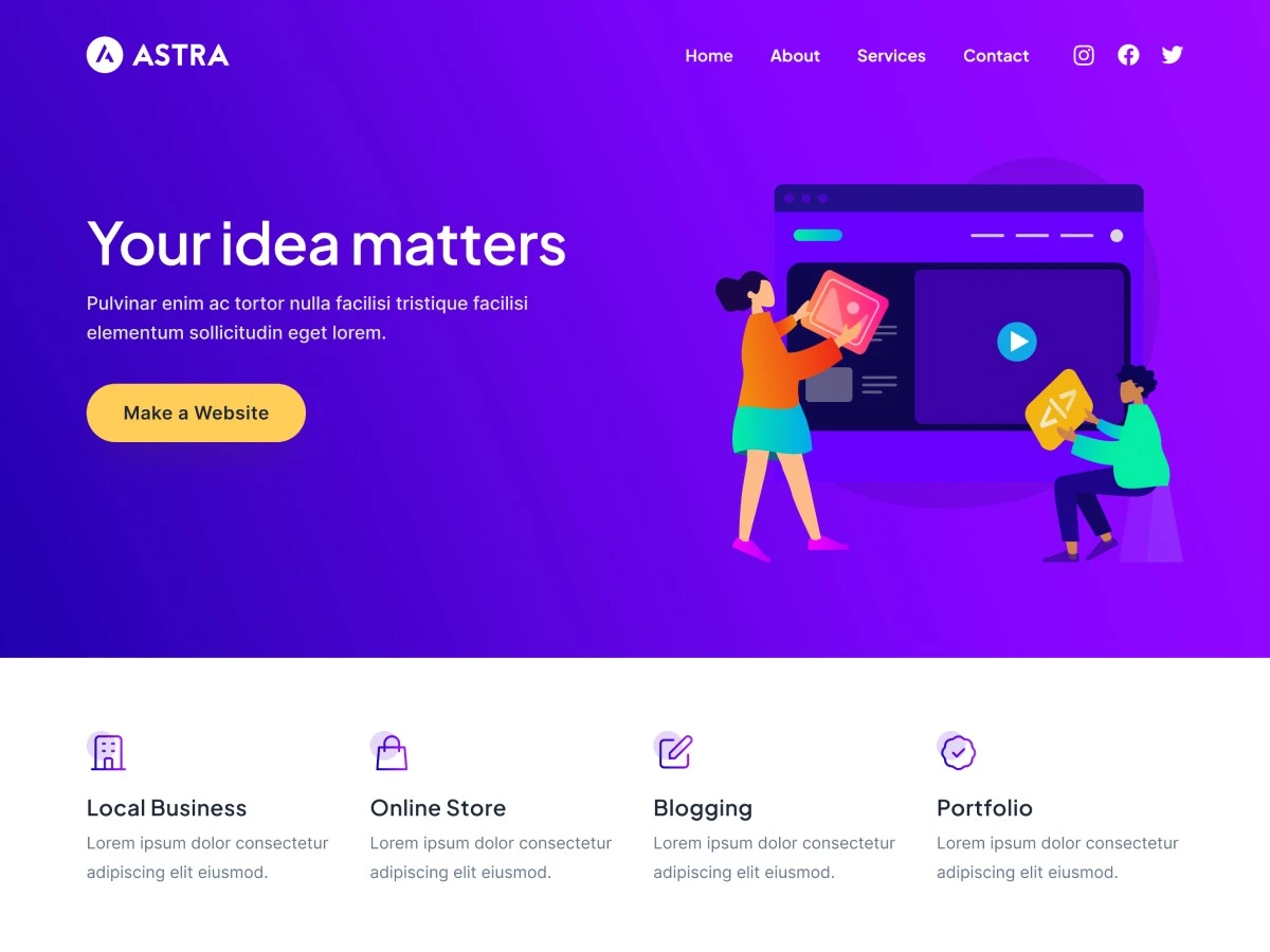 Astra your ideas matter